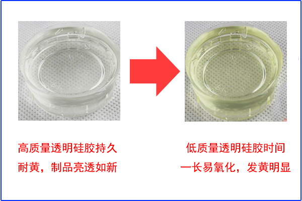 高透硅膠制品發(fā)黃，你可接受？